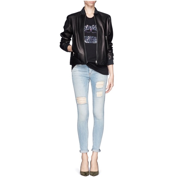 Markus Lupfer • Lara Lip Sequin T-Shirt - Picture 3 of 11